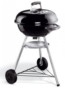 Weber Compact Barbecue Ketel Houtskool Zwart