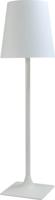 Masterlight Design vloerlampTrip 55 Plate 195cm wit - 1178-06-6411-11-55