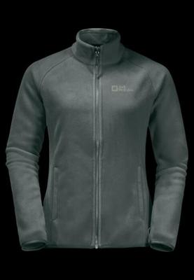 Jack wolfskin Moonrise Fz Fleece Dames Slate Green M