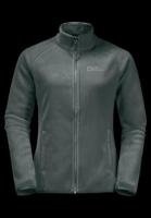Jack wolfskin Moonrise Fz Fleece Dames Slate Green M