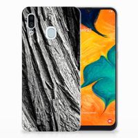 Bumper Hoesje Samsung Galaxy A30 Boomschors Grijs