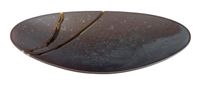 Zwart Rechthoekig Bord - Large Plates - 23 x 12.5cm - thumbnail
