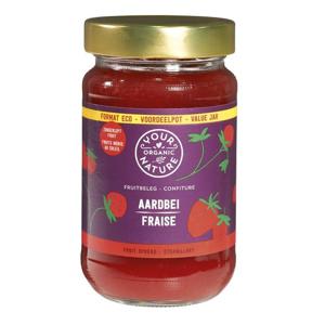 Your Organic Nature Aardbeien Fruitbeleg (375 gram)