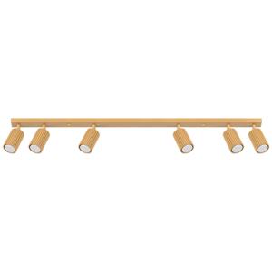 Plafondlamp KARBON 6L goud