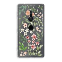 Botanical sweet flower heaven: Sony Xperia XZ2 Transparant Hoesje