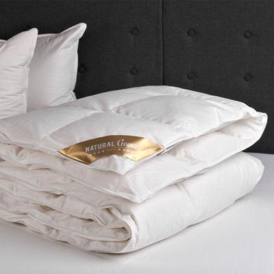 Dekbed 100% Ganzendons All Season 140x200 Cm Warmteklasse 2 Winter & Anti Allergie & Anti Huisstofmijt & Ademend & Zacht Natural Goose -