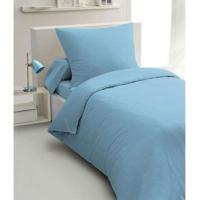 Dekbedovertrekset 2-delig - HOME LINGE PASSION - HP72068 - 82 g microvezel - 140 x 200 cm - Hemelsblauw