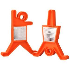 Qdo - Accessoire Thee-ei Breakdancer Set van 2 Stuks - Kunststof - Oranje