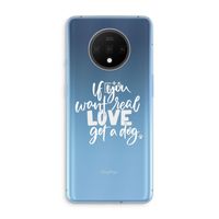 Partner in crime: OnePlus 7T Transparant Hoesje