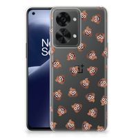 TPU bumper voor OnePlus Nord 2T Poep Emojis