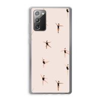 Dancing #1: Samsung Galaxy Note 20 / Note 20 5G Transparant Hoesje