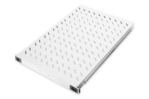 Digitus DN-19 TRAY-2-1000 19 inch Apparaatbodem voor patchkast 1 HE Uittrekbaar Geschikt voor kastdiepte: 1000 mm Grijs