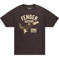 Fender Wings To Fly T-Shirt Vintage Black L