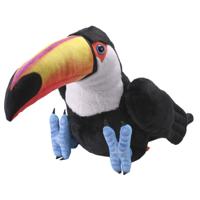 Wild Republic Toekan knuffel - 33 cm - Pluche - tropische vogel - dierenknuffel - vogels