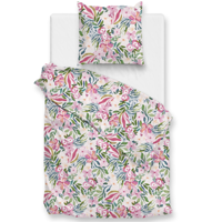 Dekbedovertrek Evita Katoen Satijn Bloemen 140x200 Cm Zo!Home - Dekbed-Discounter.nl