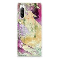 Smartphone hoesje Sony Xperia 10 III Letter Painting