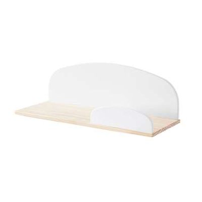 Vipack wandplank Kiddy - wit - 65 cm - Leen Bakker