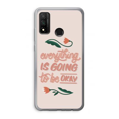 Optimistic flower girl: Huawei P Smart (2020) Transparant Hoesje