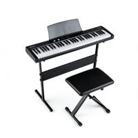 Elektronisch Keyboard Met 61 Toetsen Compleet Met In Hoogte Verstelbare Standaard En Kruk