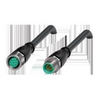 Pepperl+Fuchs 225282 Sensor/actuator connector, geassembleerd Aantal polen (sensoren): 8, 8 0.5 m 1 stuk(s)
