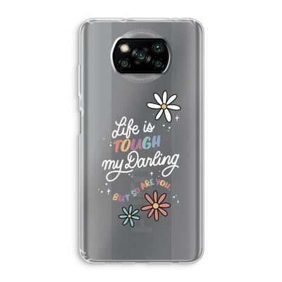 Tough Life: Xiaomi Poco X3 Pro Transparant Hoesje