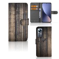 Xiaomi 12 | 12X | Book Style Case | Steigerhout
