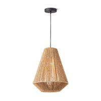 Hanglamp Vela - hout - 33x33x146cm