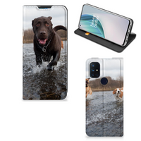 OnePlus Nord N10 5G Hoesje maken Honden Labrador - thumbnail