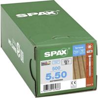 SPAX 0537000500505 Houtschroef 5 mm 50 mm T-STAR plus RVS A2 500 stuk(s)