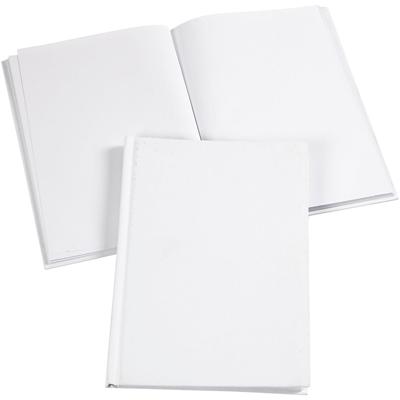 Creativ Company Notitieboek, a5, dikte 8 mm, 80 gr, wit, 1 stuk