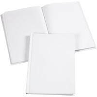 Creativ Company Notitieboek, a5, dikte 8 mm, 80 gr, wit, 1 stuk