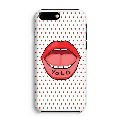 Yolo Denise: iPhone 8 Plus Volledig Geprint Hoesje