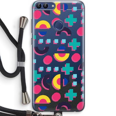 8-bit N°2: Huawei P Smart (2018) Transparant Hoesje met koord