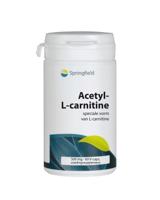 Springfield Acetyl-L-Carnitine 500mg 60 Vegetarische capsules