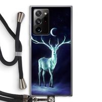 Nightbringer: Samsung Galaxy Note 20 Ultra / Note 20 Ultra 5G Transparant Hoesje met koord