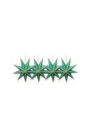 Pip Studio Kerstster Set/4 Papier Groen 20cm Pip Studio Kerstster Set/4 Papier Groen 20cm