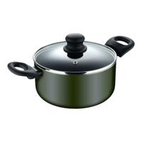 Pan met Deksel San Ignacio experto Zwart Groen Ø 20 cm Pan met Deksel San Ignacio experto Zwart Groen Ø 20 cm