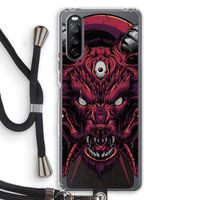 Hell Hound and Serpents: Sony Sony Xperia 10 III Transparant Hoesje met koord
