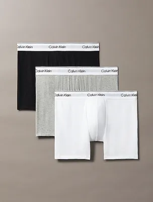 Calvin Klein Heren boxershorts 3-Pack Boxer Brief - Modern Cotton 3PK