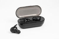 Technaxx Musicman BT-X49 In Ear oordopjes Bluetooth Zwart Headset, Touchbesturing - thumbnail