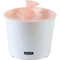 ZOLUX Calypso Waterfontein voor katten en honden - 3 liter - Inclusief 2 filters - Roze