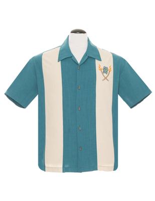 Tropical Itch Shirt Teal-M | 30% korting Tropical Itch Shirt Teal-M | 30% korting