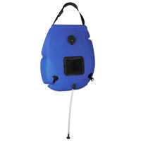 Douchezak camping 20 L PVC blauw - thumbnail