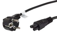 Lanberg laptop voedingskabel cee 7/7->c5 ca-c5ca-11cc-0018-bk