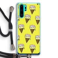 Isjes: Huawei P30 Pro Transparant Hoesje met koord