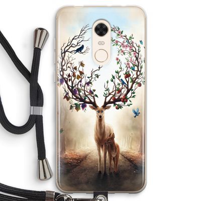 Seasons Change: Xiaomi Redmi 5 Transparant Hoesje met koord