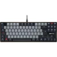 CHERRY CHERRY TAS KC 500 MX LP Corded, Mechanic Toetsenbord Kabelgebonden QWERTZ, Duits Zwart, Grijs