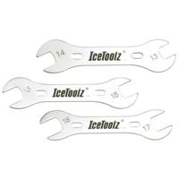 IceToolz (Buzaglo) Conussleutelset 13/14-15/16-17/18 mm 15 cm zilver/zwart