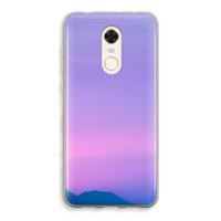 Sunset pastel: Xiaomi Redmi 5 Transparant Hoesje - thumbnail