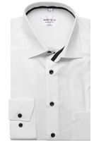 Marvelis Modern Fit Overhemd ML6 (vanaf 68 CM) wit